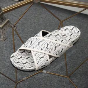 Yves Saint Laurent #738485-1 YSL Slippers For Men