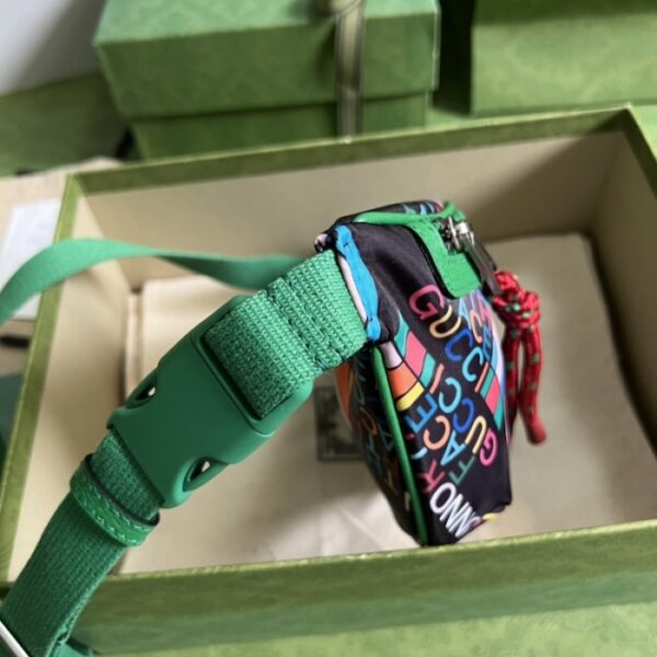 The North Face x Gucci belt bag ‎650299 BlackThe North Face x Gucci belt bag ‎650299 Black - Image 3