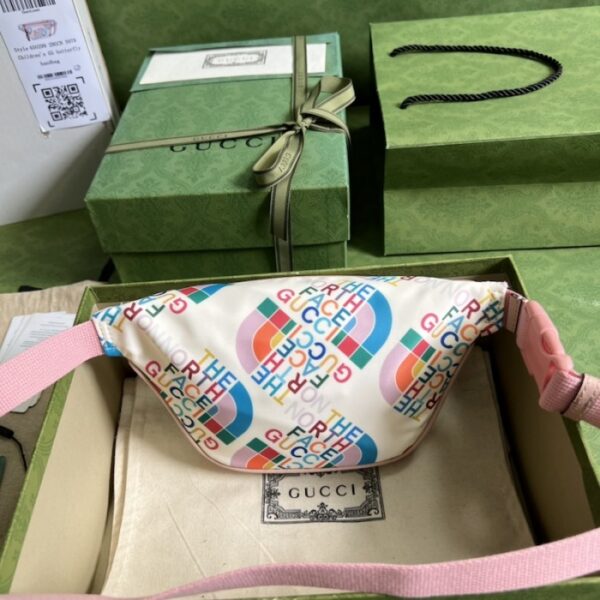 The North Face x Gucci belt bag ‎650299 White - Image 2