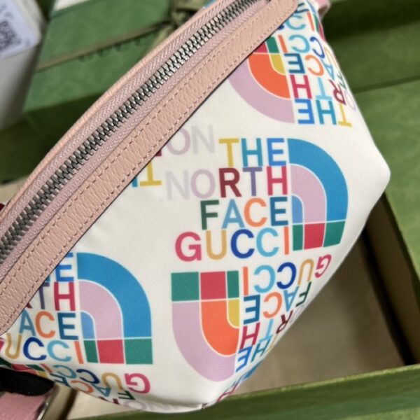 The North Face x Gucci belt bag ‎650299 White - Image 4