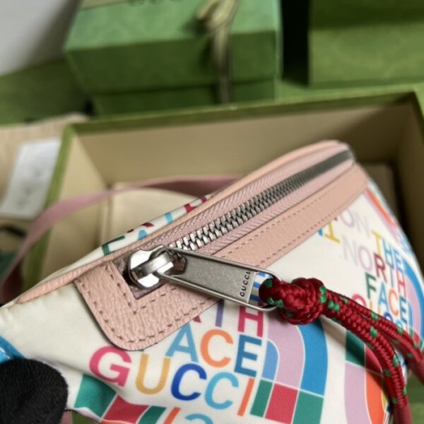 The North Face x Gucci belt bag ‎650299 White - Image 5