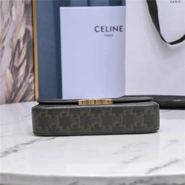 Celine Triomphe Shoulder Bag with Chain - Image 4