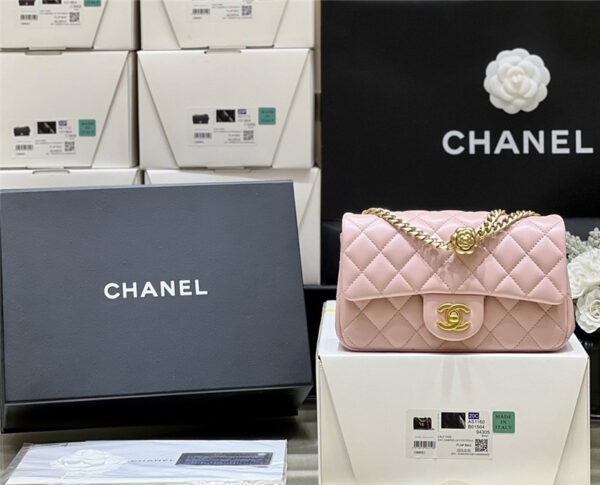CC CF camellia flap bag - Image 8