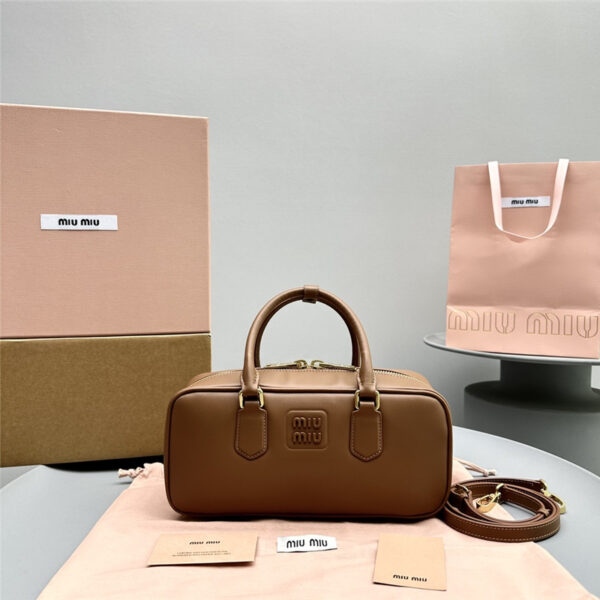 MIU MIU Women Arcadie Top Handle Bag - Image 3