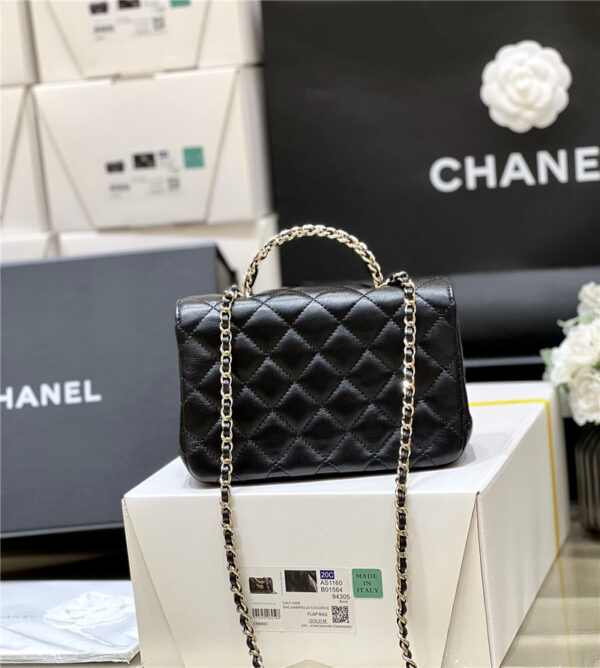 CC CF mini lambskin bag - Image 5