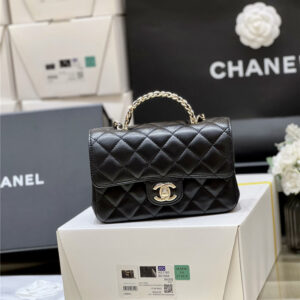 CC CF mini lambskin bag
