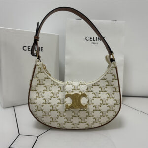 Celine Ava Triomphe Bag Canvas