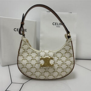Celine Ava Triomphe Bag Canvas