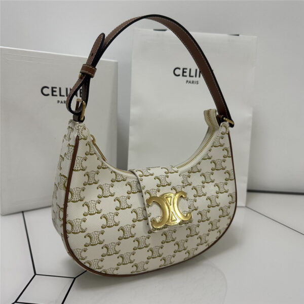 Celine Ava Triomphe Bag Canvas - Image 8