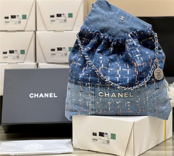 CC Colorful 22 Handbag Denim Bag