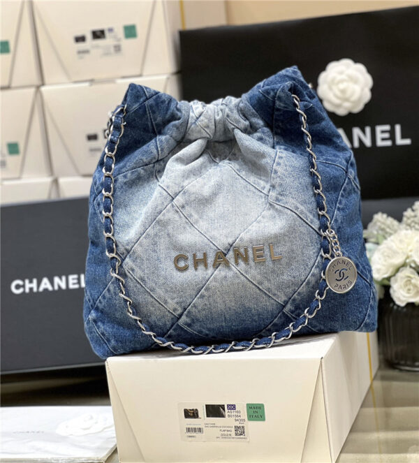 CC 22 Handbag Denim Bag - Image 3