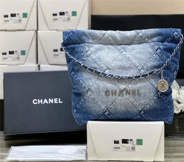 CC 22 Handbag Denim Bag - Image 6
