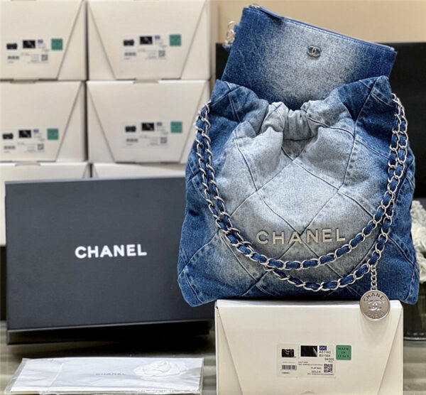 CC 22 Handbag Denim Bag - Image 6