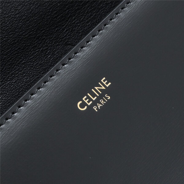 Celine College Medium Leather Shoulder Bag - Image 7