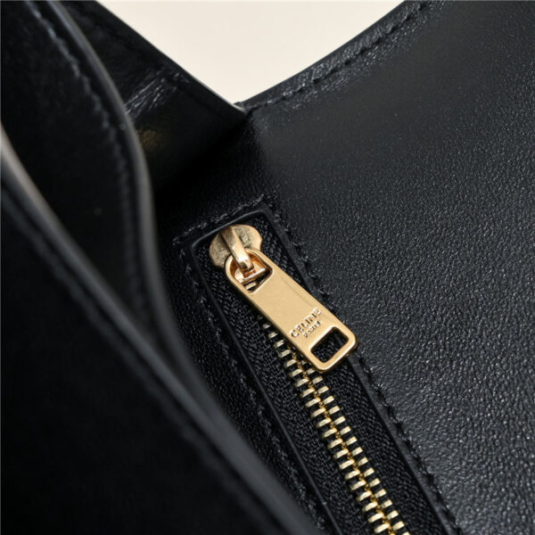 Celine College Medium Leather Shoulder Bag - Image 9