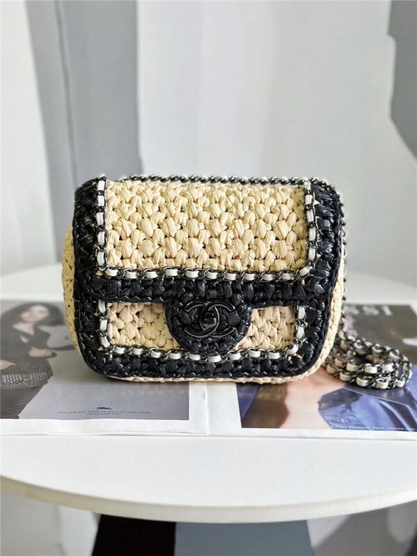 CC handwoven CF bag