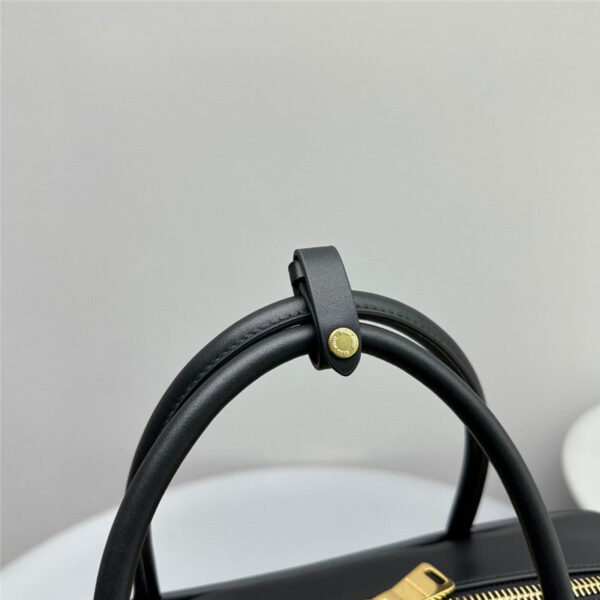 Miu Miu Leather Beau Bag Black - Image 5