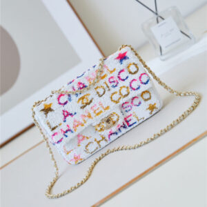 CC sequin cf coco bag