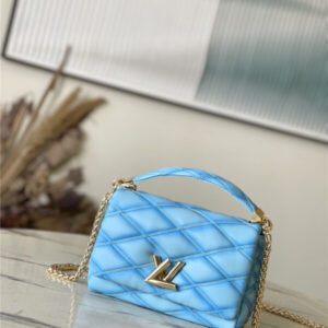 Louis Vuitton LV go-14 malletage leather bag