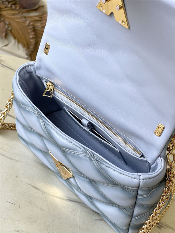 Louis Vuitton LV go-14 malletage leather bag - Image 9