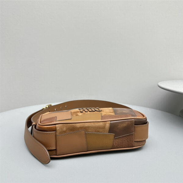 Miu Miu Beau Leather Patchwork Bag - Image 4