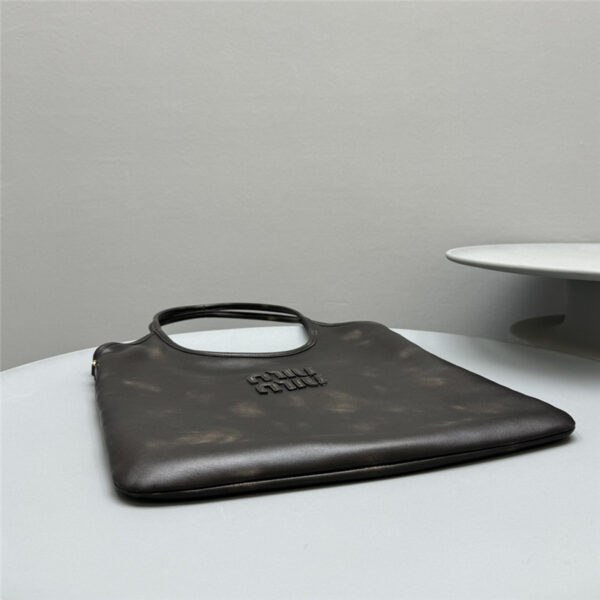 Miu Miu Logo Hobo Shoulder Bag - Image 12