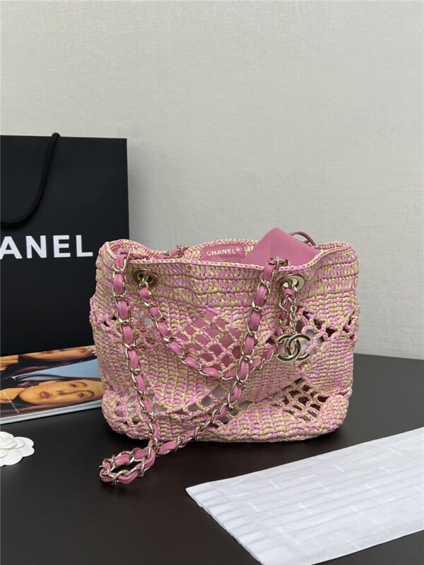 CC coco raffia weave bag - Image 2