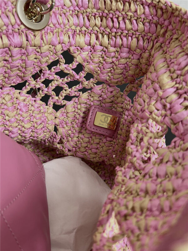 CC coco raffia weave bag - Image 7