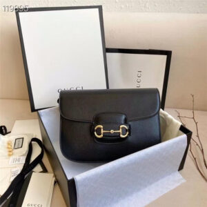 gucci 1955 Saddle horsebit bag