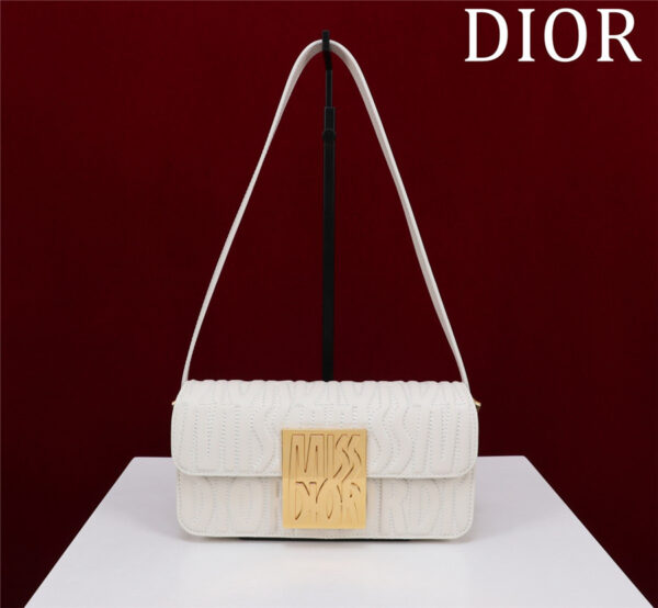miss dior allover bag [2610] White