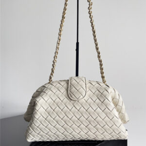 Bottega Veneta Lauren 1980 Clutch White