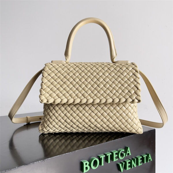 Bottega Veneta Patti Top Handle Bag Yellow