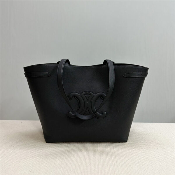 Celine Cabas Anais Cuir Triomphe Bag - Image 5