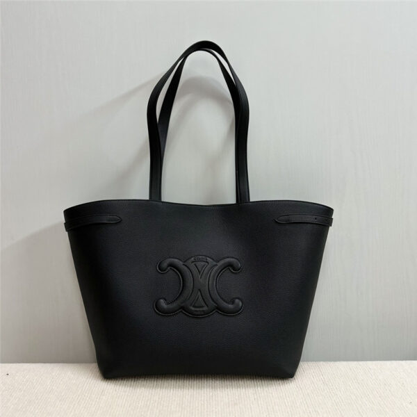 Celine Cabas Anais Cuir Triomphe Bag