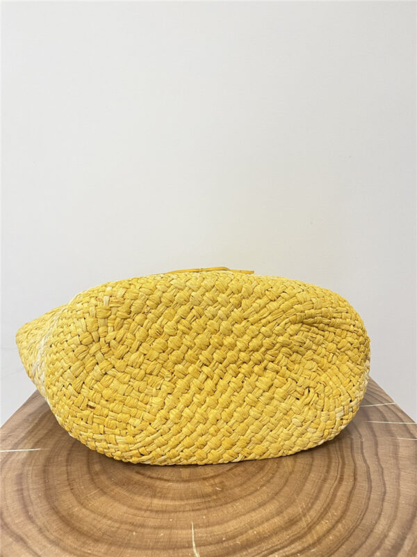 Loewe Anagram Basket Bag Yellow - Image 4