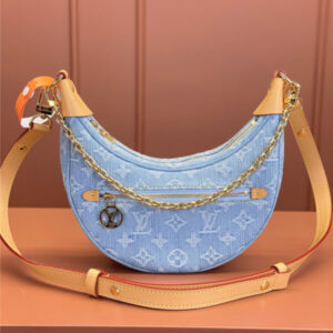 Louis Vuitton LV Loop Denim Hobo Bag