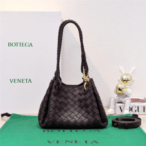 bottega veneta parachute leather shoulder bag