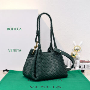 bottega veneta parachute leather shoulder bag