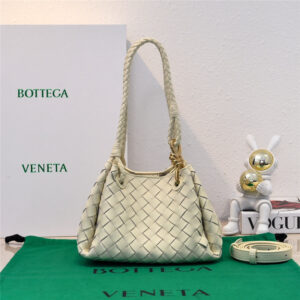 bottega veneta parachute leather shoulder bag