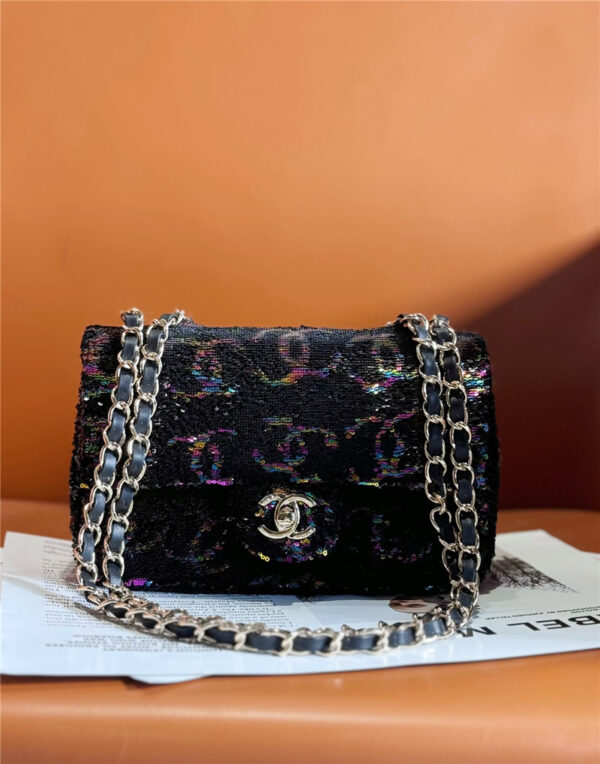 CC CF sequin bag