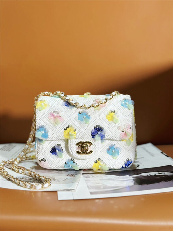 CC limited sequin bag CF bag - Image 4