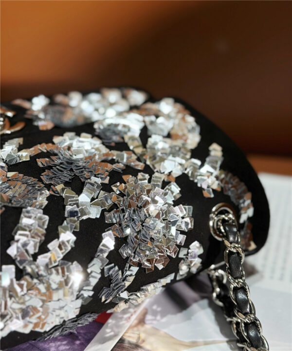 CC sequin flap bag - Image 3