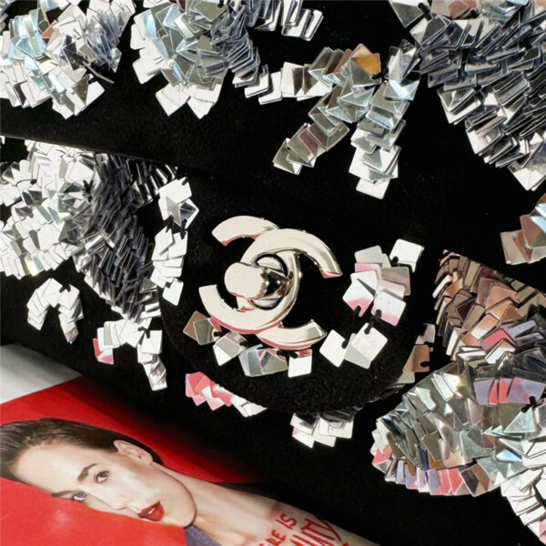 CC sequin flap bag - Image 4