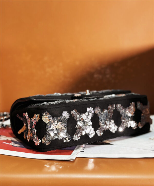 CC sequin flap bag - Image 5