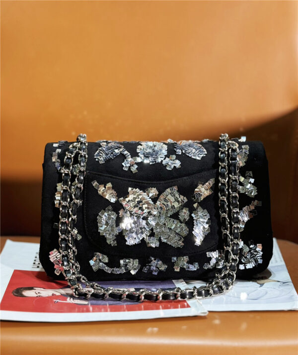 CC sequin flap bag - Image 7
