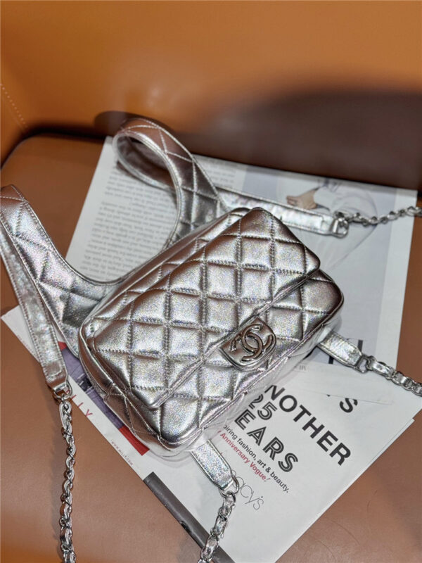 CC silver backpack