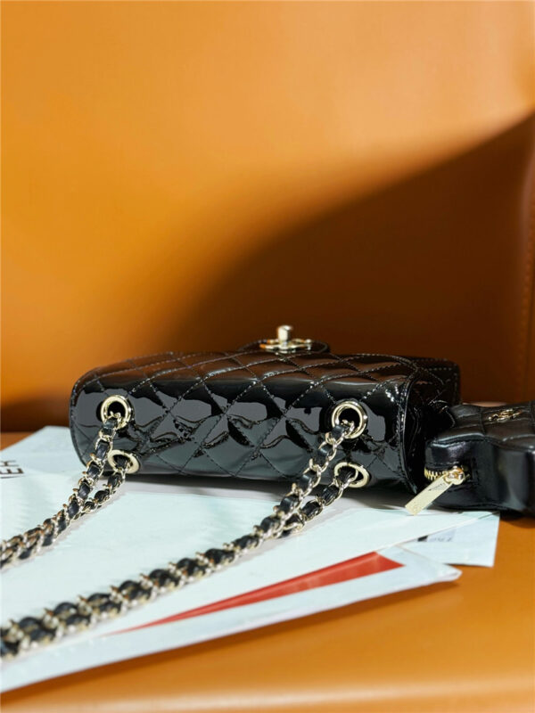 CC patent leather CF star bag - Image 2
