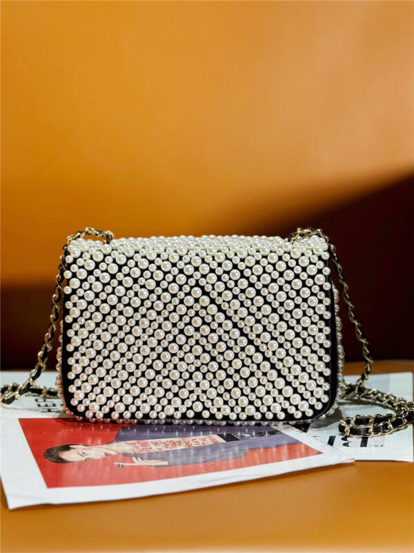 CC pearl cf flap bag - Image 5