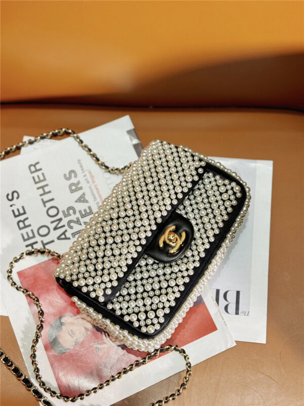 CC pearl cf flap bag - Image 6