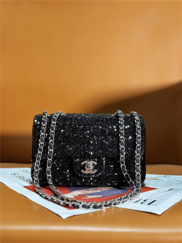 CC CF sequin bag